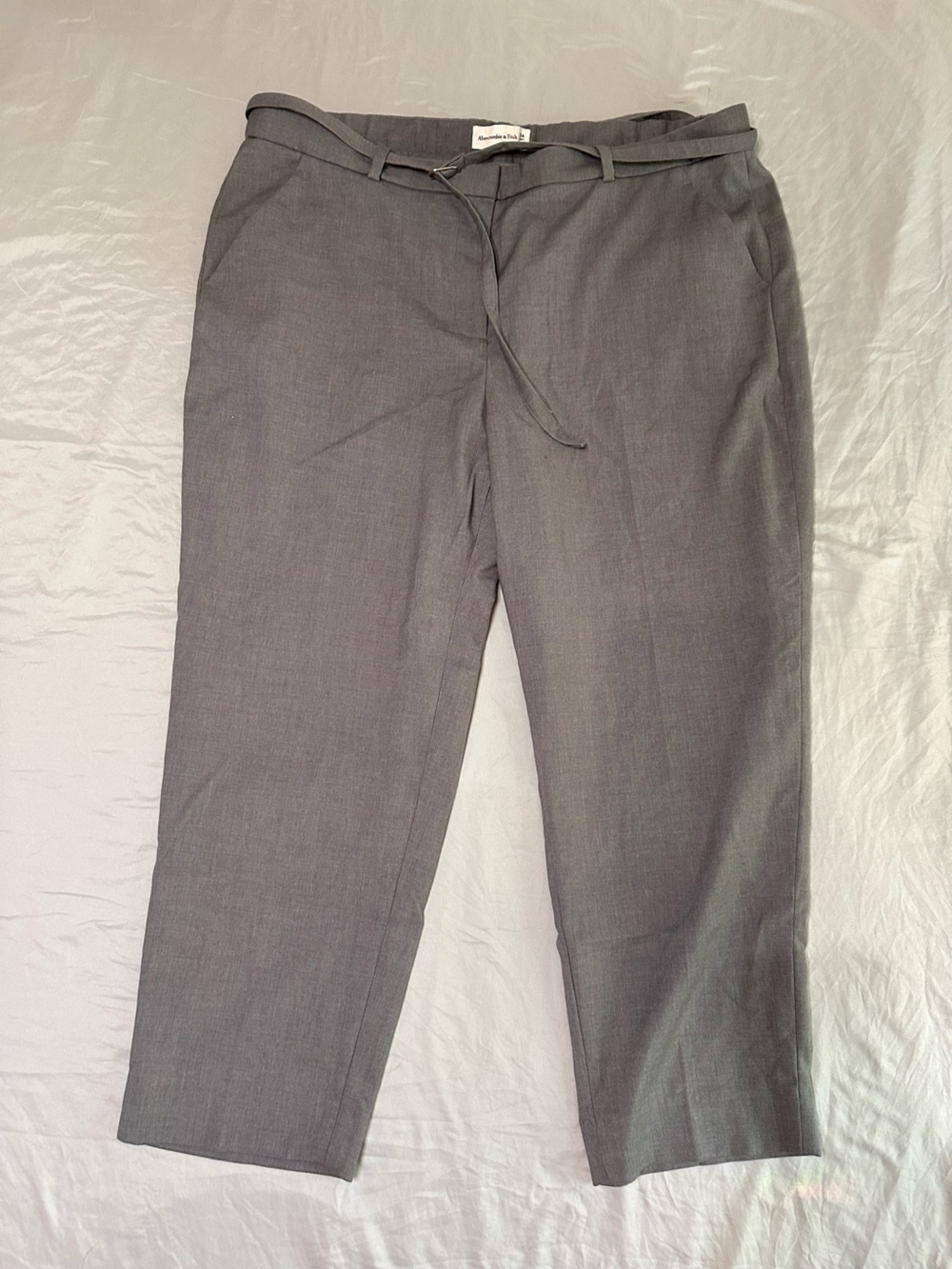 Abercrombie & Fitch Women's Gray Tailored Dress Pants